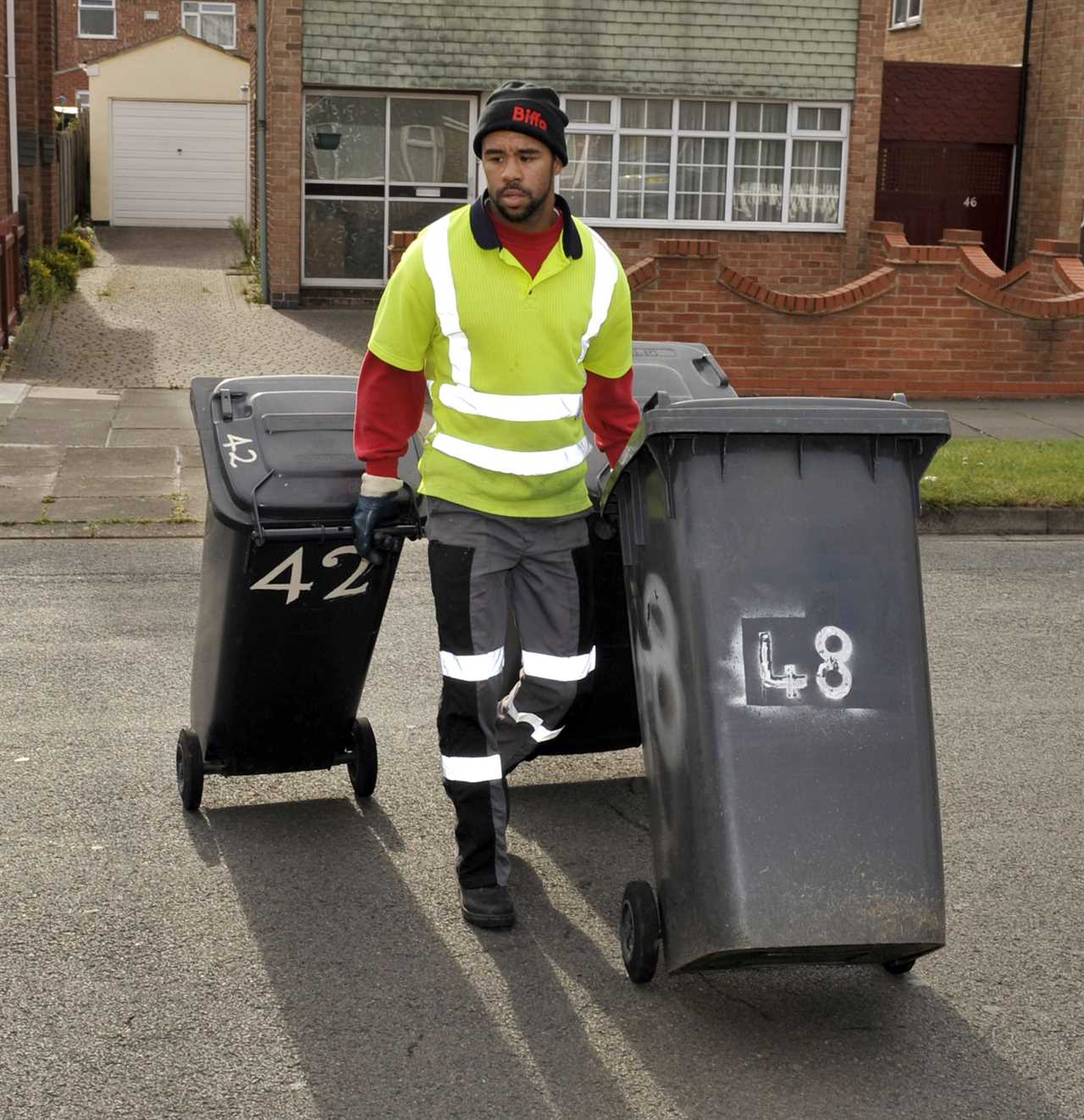 My team wore high-visibility jackets in the ring and I quit my BINMAN job to become European boxing champion.