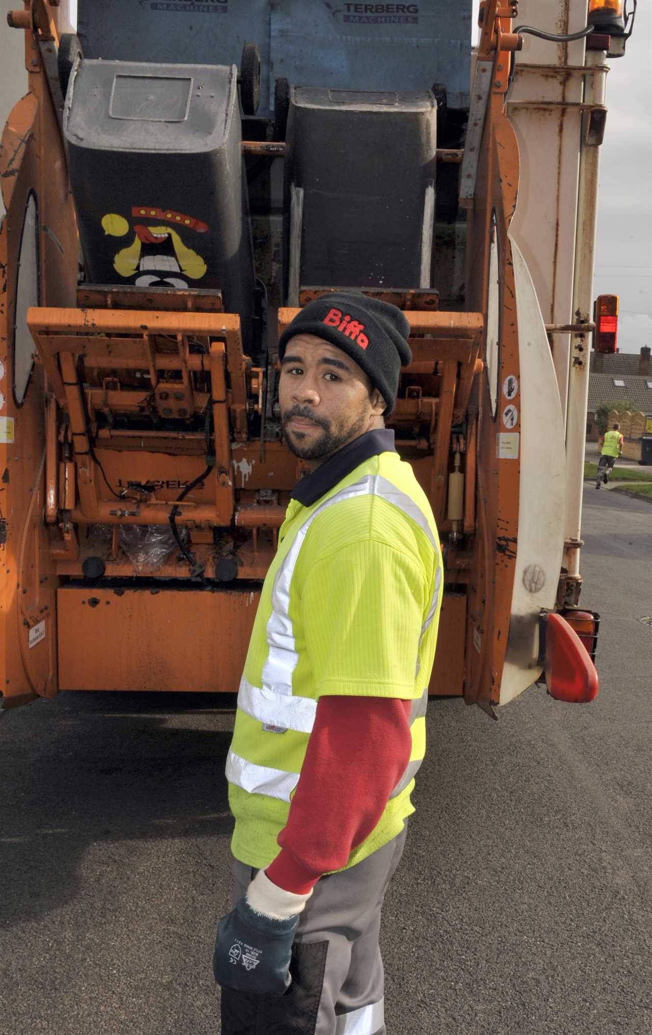 My team wore high-visibility jackets in the ring and I quit my BINMAN job to become European boxing champion.