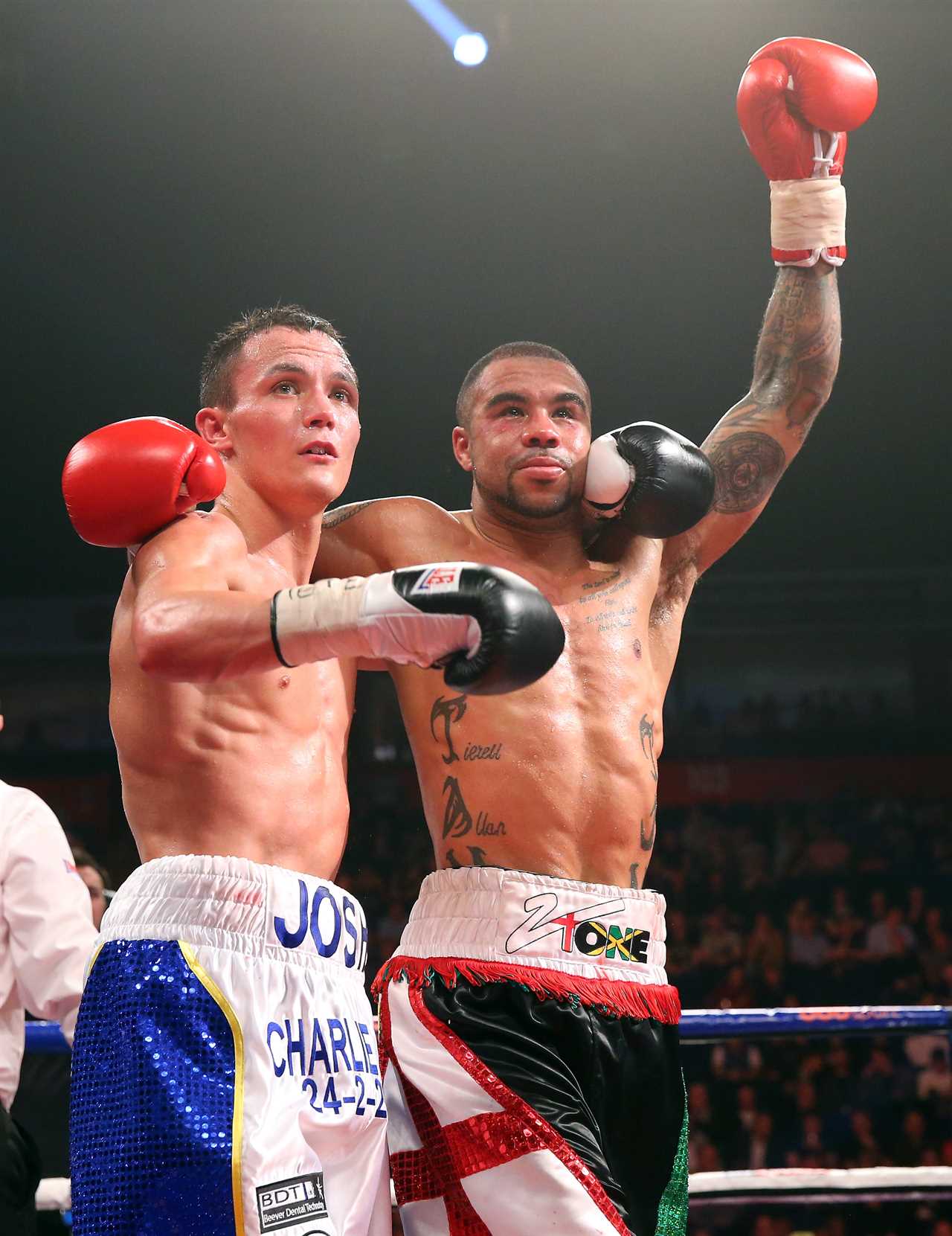 My team wore high-visibility jackets in the ring and I quit my BINMAN job to become European boxing champion.
