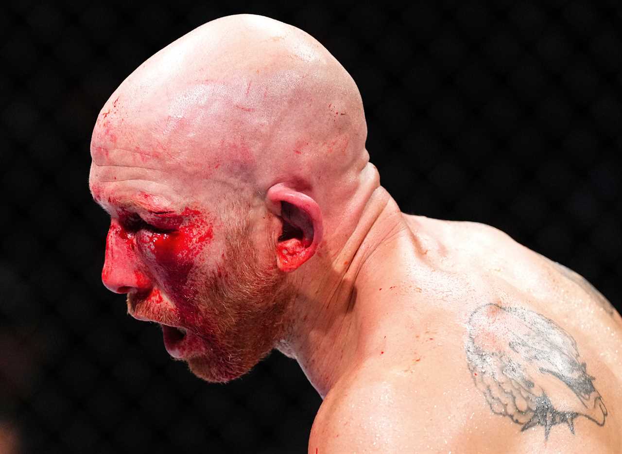 Ilia Topuria rearranged Josh Emmett's face at UFC Jacksonville, leaving him unrecognisable.