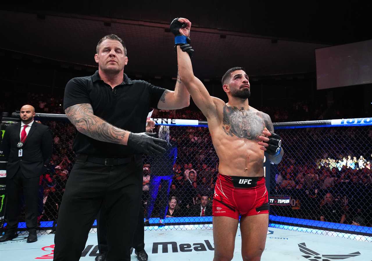 Ilia Topuria rearranged Josh Emmett's face at UFC Jacksonville, leaving him unrecognisable.