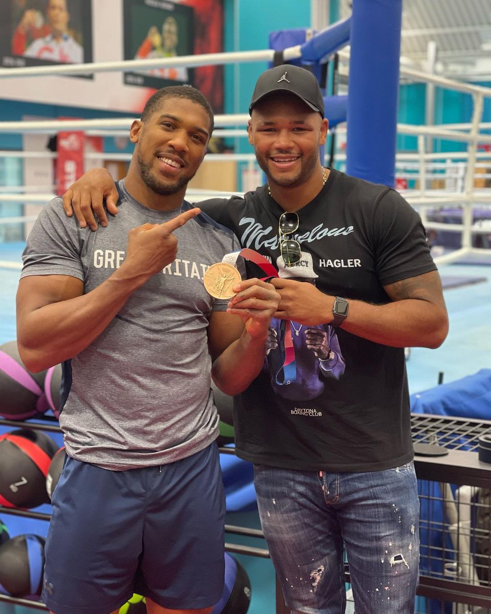 Anthony Joshua is my sparring partner and I am an unbeaten heavyweight. His punches feel like being struck with a sledge hammer