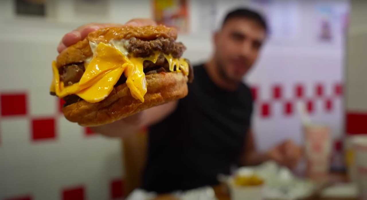 After a strict diet, Tommy Fury gorges on 10,000 calories of burgers and pasta for a Diesel photo shoot