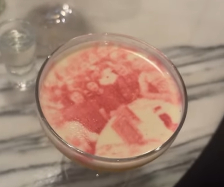 Robert Kelbie, a Scots gangster friend of Tyson Fury's, and he enjoy a tipple in a VIP bar