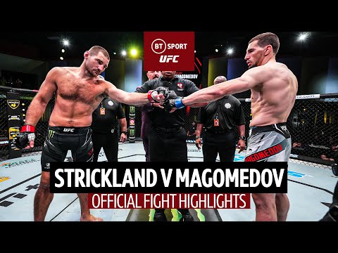 Sean Strickland [VS] Abus Magomedov UFC official fight highlights #UFCVegas76