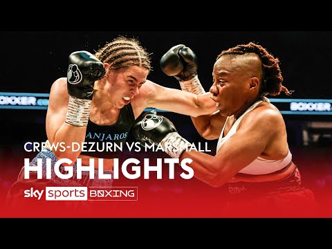 HIGHLIGHTS!  Franchón Crews-Dezurn vs Savannah Marshall  Undisputed Title Fight