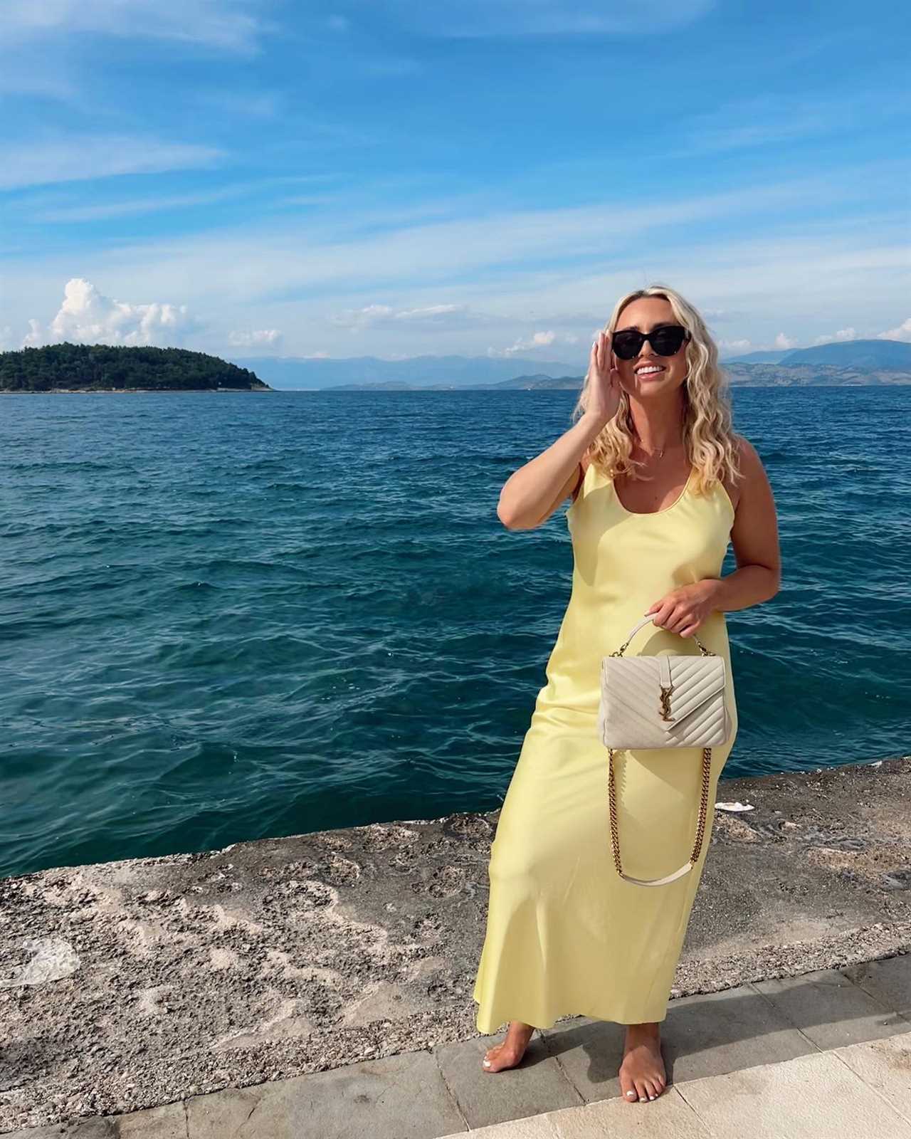 Sky Sports News' host reveals her cowboy boots while wearing a white playsuit. Fans are smitten.