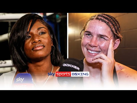 Claressa is becoming a bit stalker! Savannah Marshall's reaction after undisputed victory