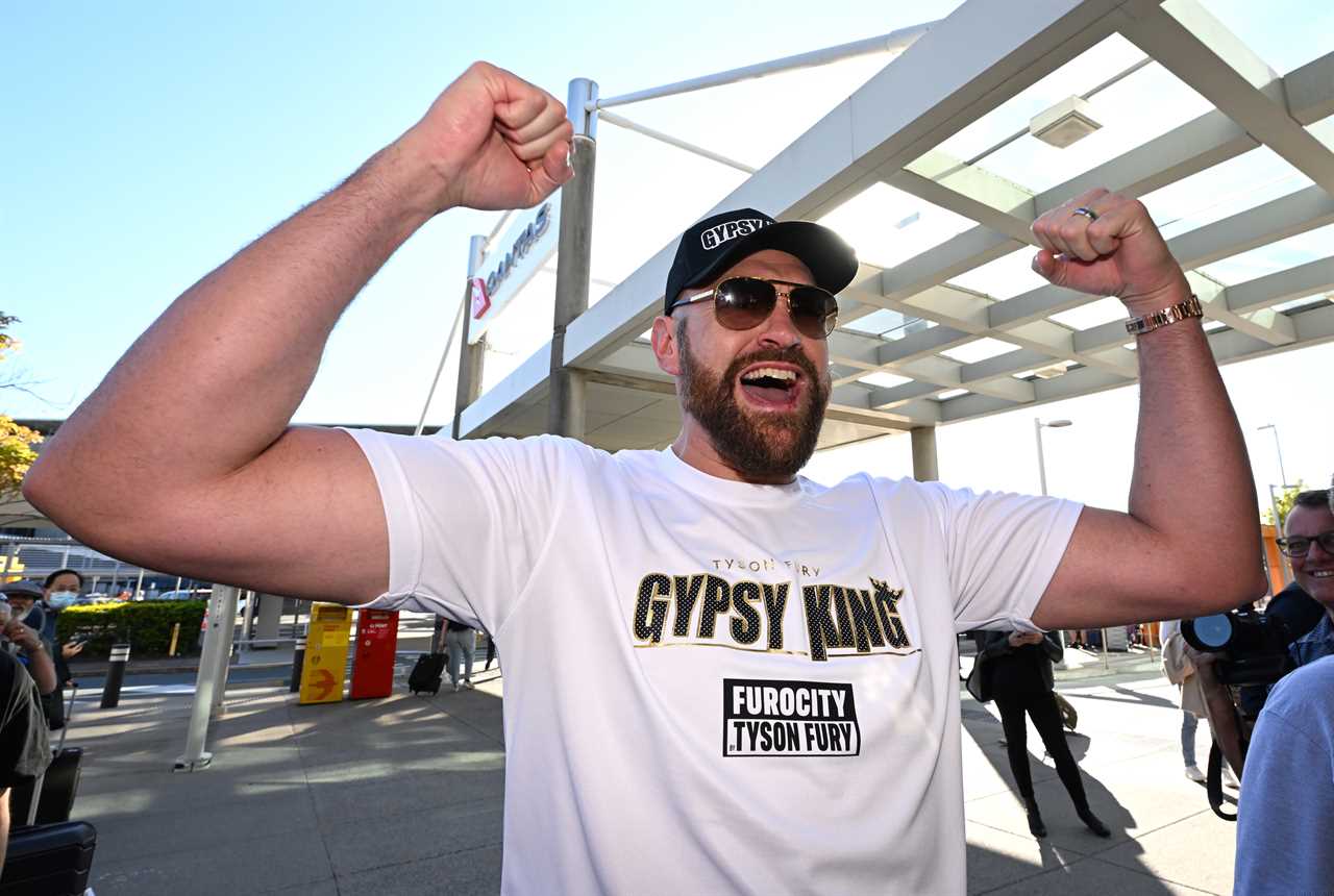 Eddie Hearn says that Tyson Fury will face a boxing novice in an exhibition match with no knockdowns.