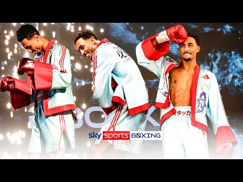 Ben Whittaker's EXCITING ring-walk to Michael Jackson!