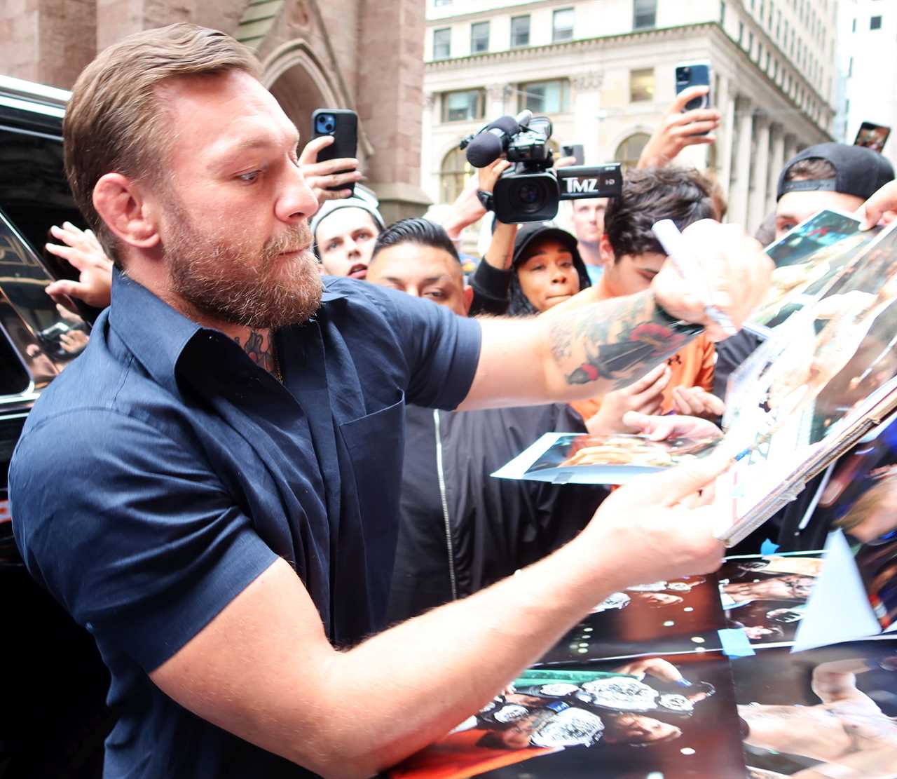 Conor McGregor and Dee Devlin dine in New York while UFC star Michael Chandler gives an update