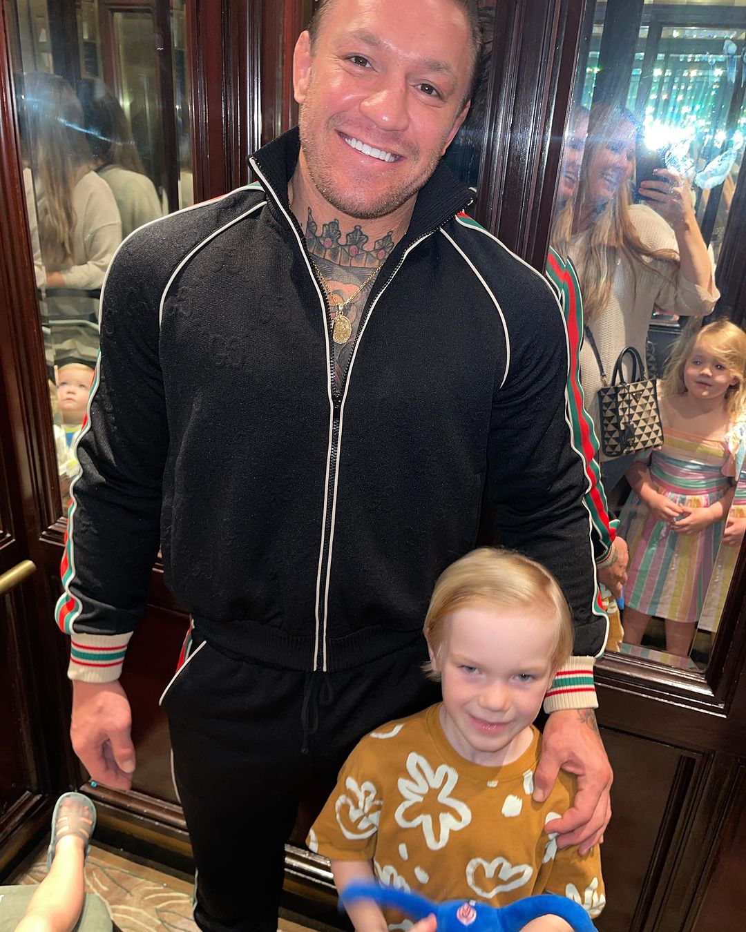 Conor McGregor and Dee Devlin dine in New York while UFC star Michael Chandler gives an update