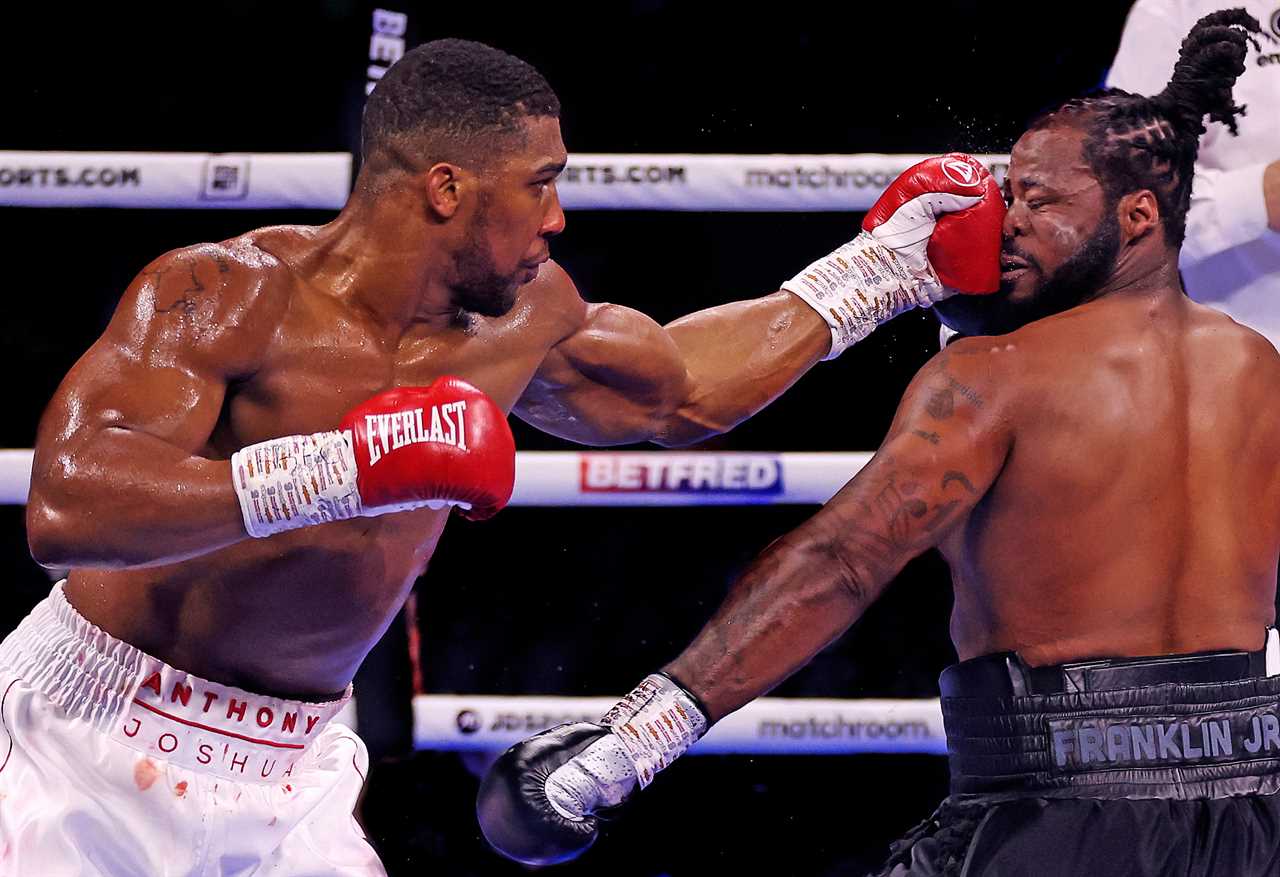 Anthony Joshua vs Dillian Whatte 2: Streaming, TV channel and start time as British boxers renew their fierce rivalry