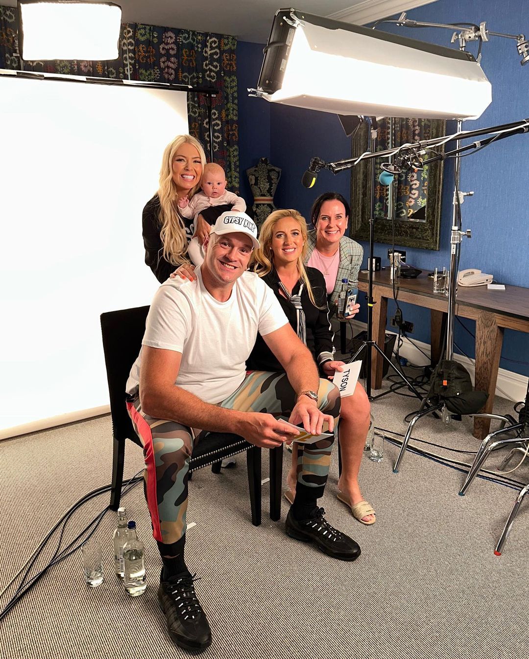 Tyson and his wife Paris promote the new Netflix series At Home with the Furys in advance of its August debut.