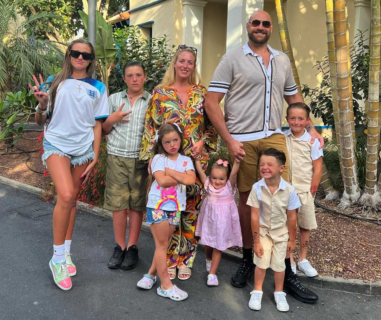 Tyson and his wife Paris promote the new Netflix series At Home with the Furys in advance of its August debut.