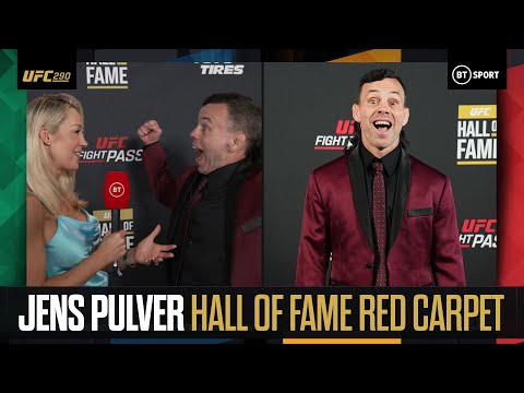 I didn't feel I did enough! Lil' Evil Jens is now going to the UFC Hall of Fame.