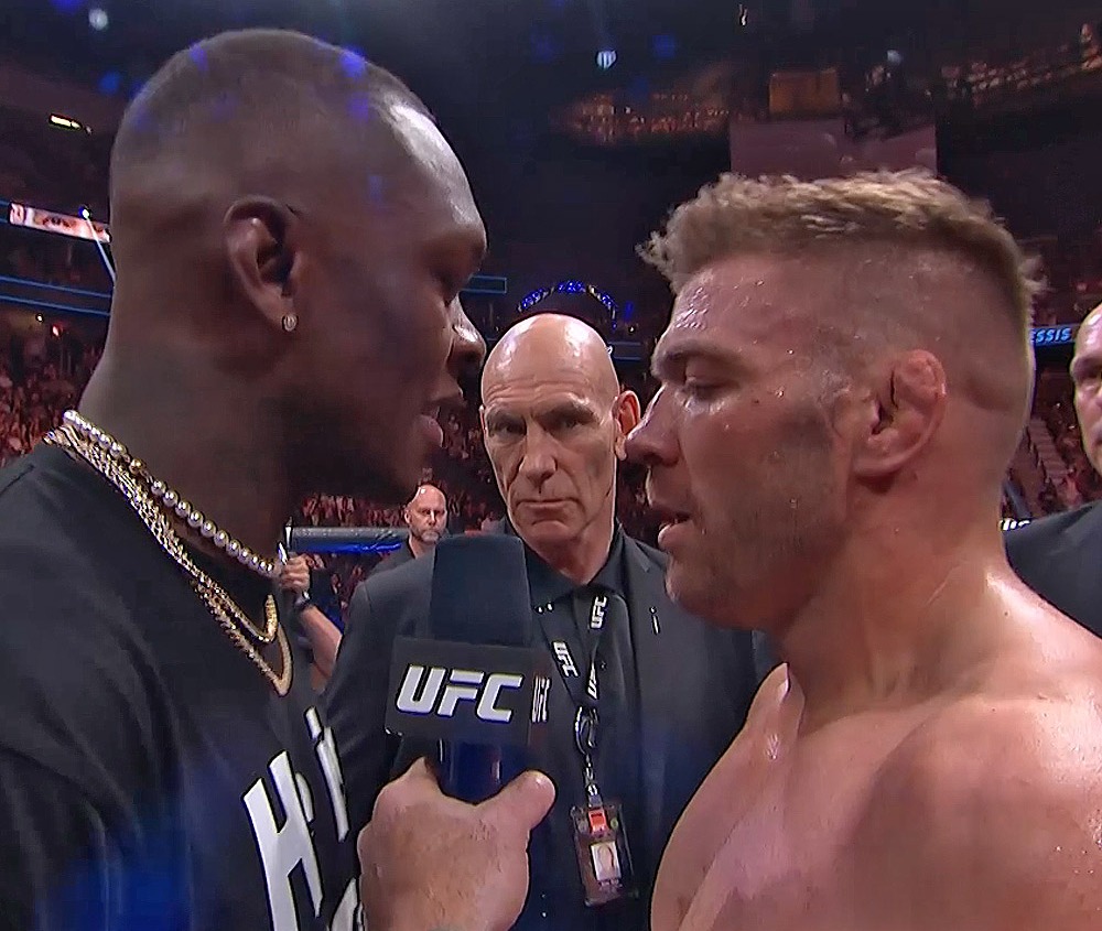 UFC 290 - Dricus du Plessis knocks out Robert Whittaker, setting up Israel Adesanya in a grudge match racial tension