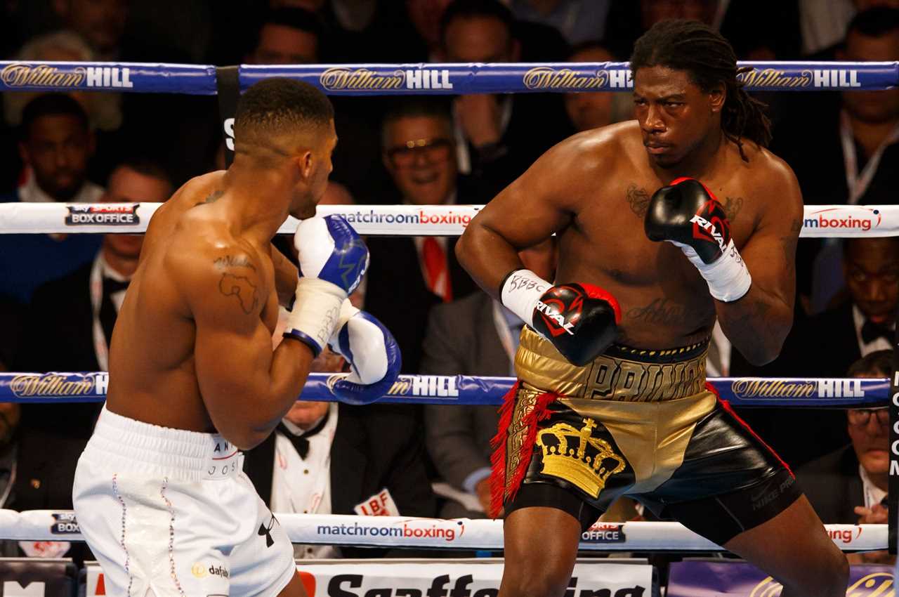 Anthony Joshua will never fight me again because I fought him with a broken bone in my rib.