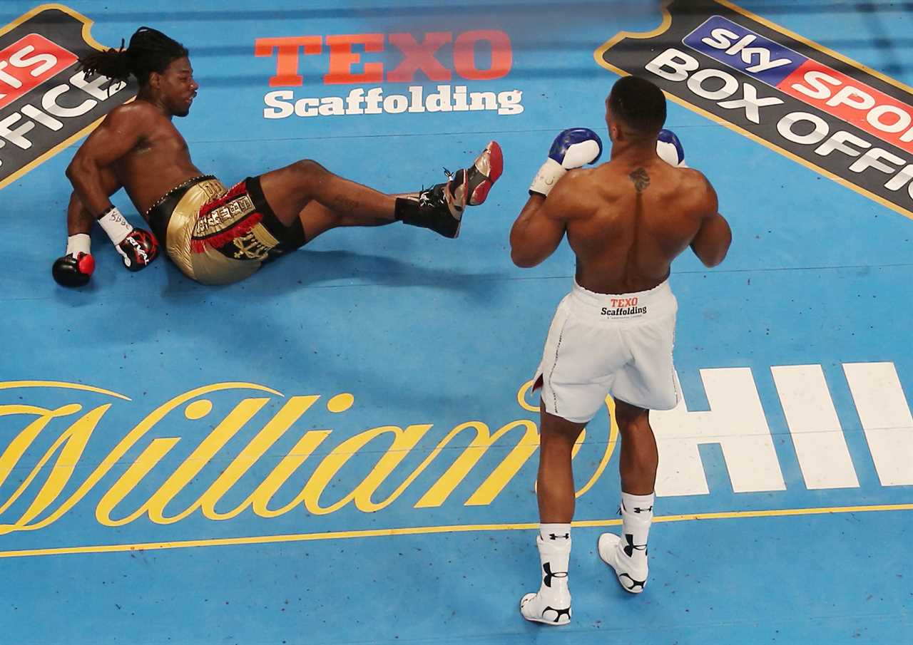 Anthony Joshua will never fight me again because I fought him with a broken bone in my rib.