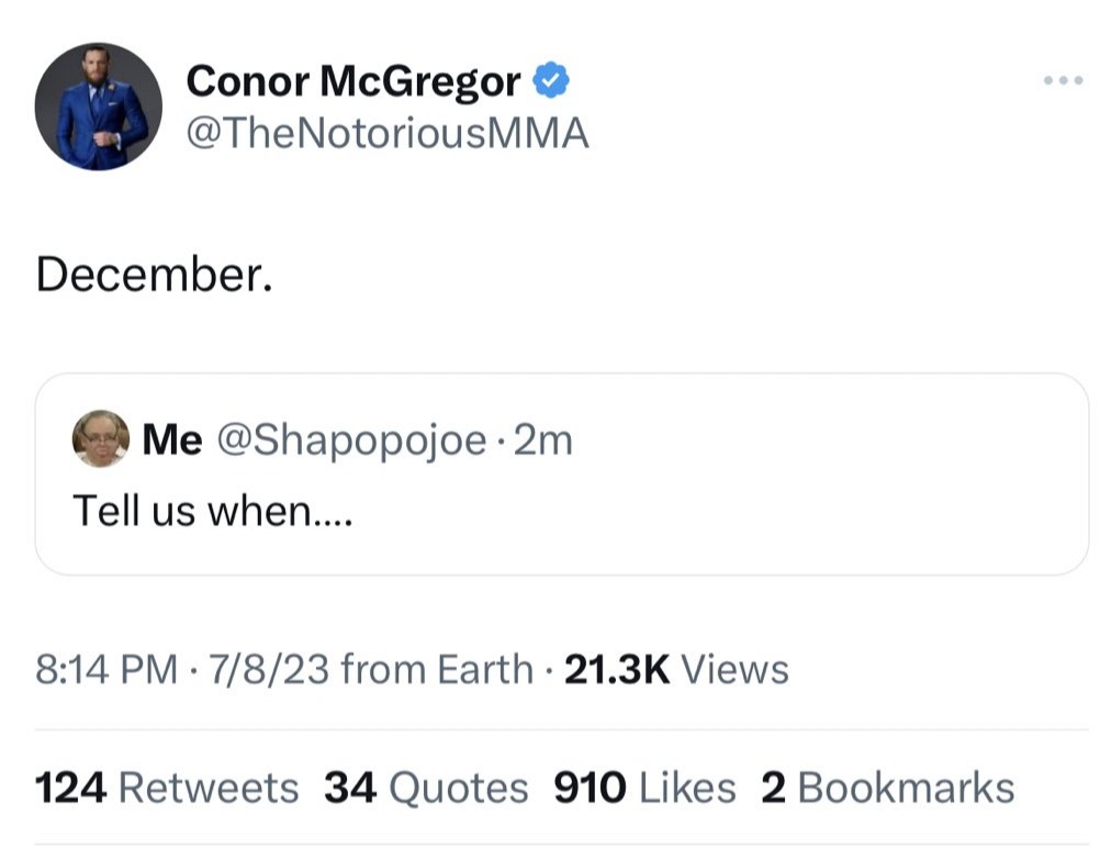 Conor McGregor confirms long-awaited UFC return date despite MISSING drug testing deadline for Michael Chandler fight