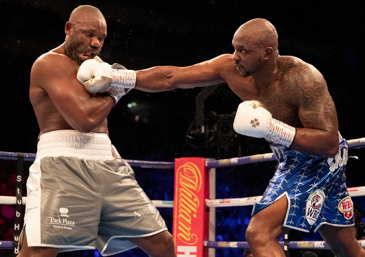 I've fought alongside Anthony Joshua and Dillian Whatte...I predict that the fight will be stopped in round nine