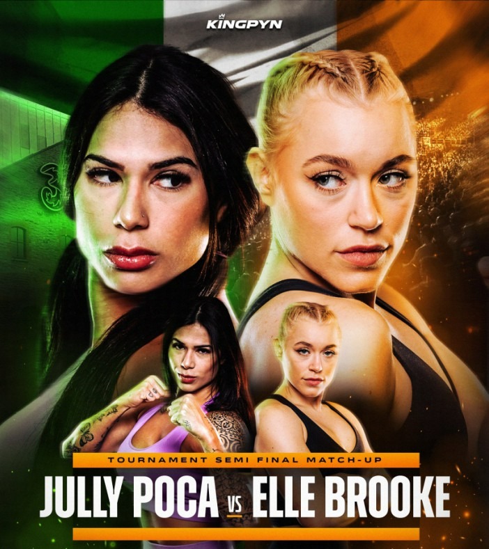 Elle Brooke will face Jully Poca at the Semi-Finals of Kingpyn Boxing