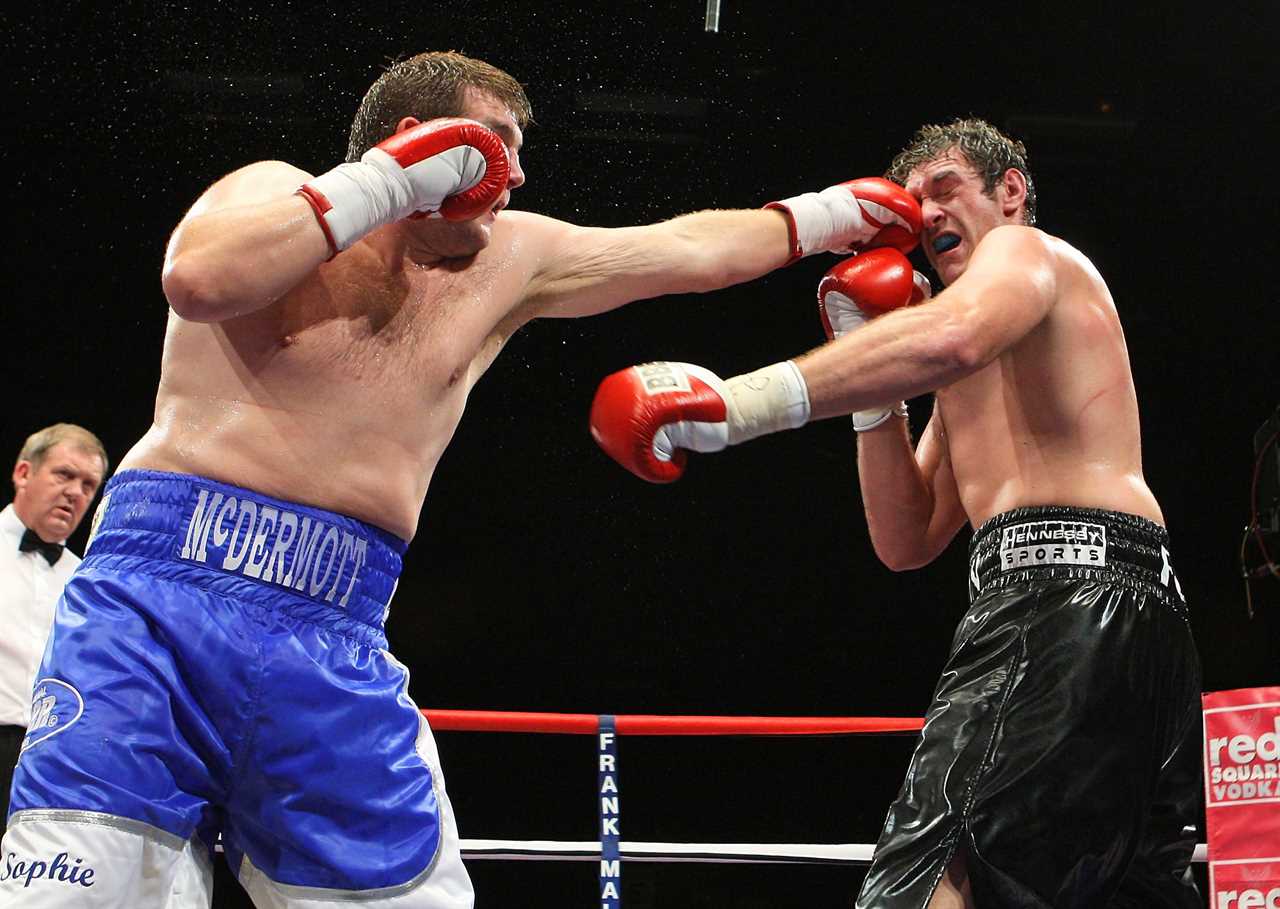 Tyson Fury narrowly avoided defeat to John McDermott (2009)