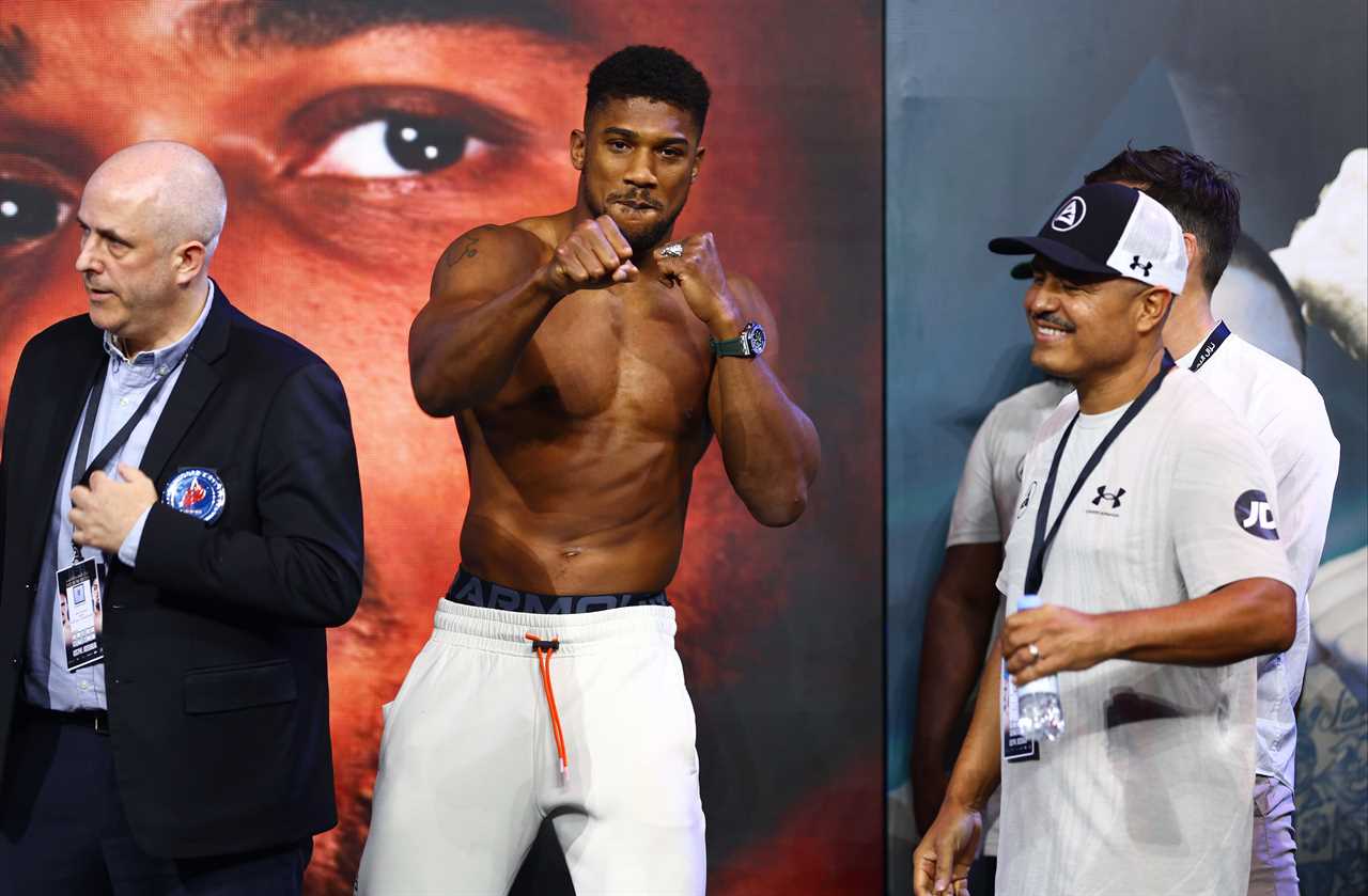 Anthony Joshua claims he learned 'nothing' from former coach Robert Garcia