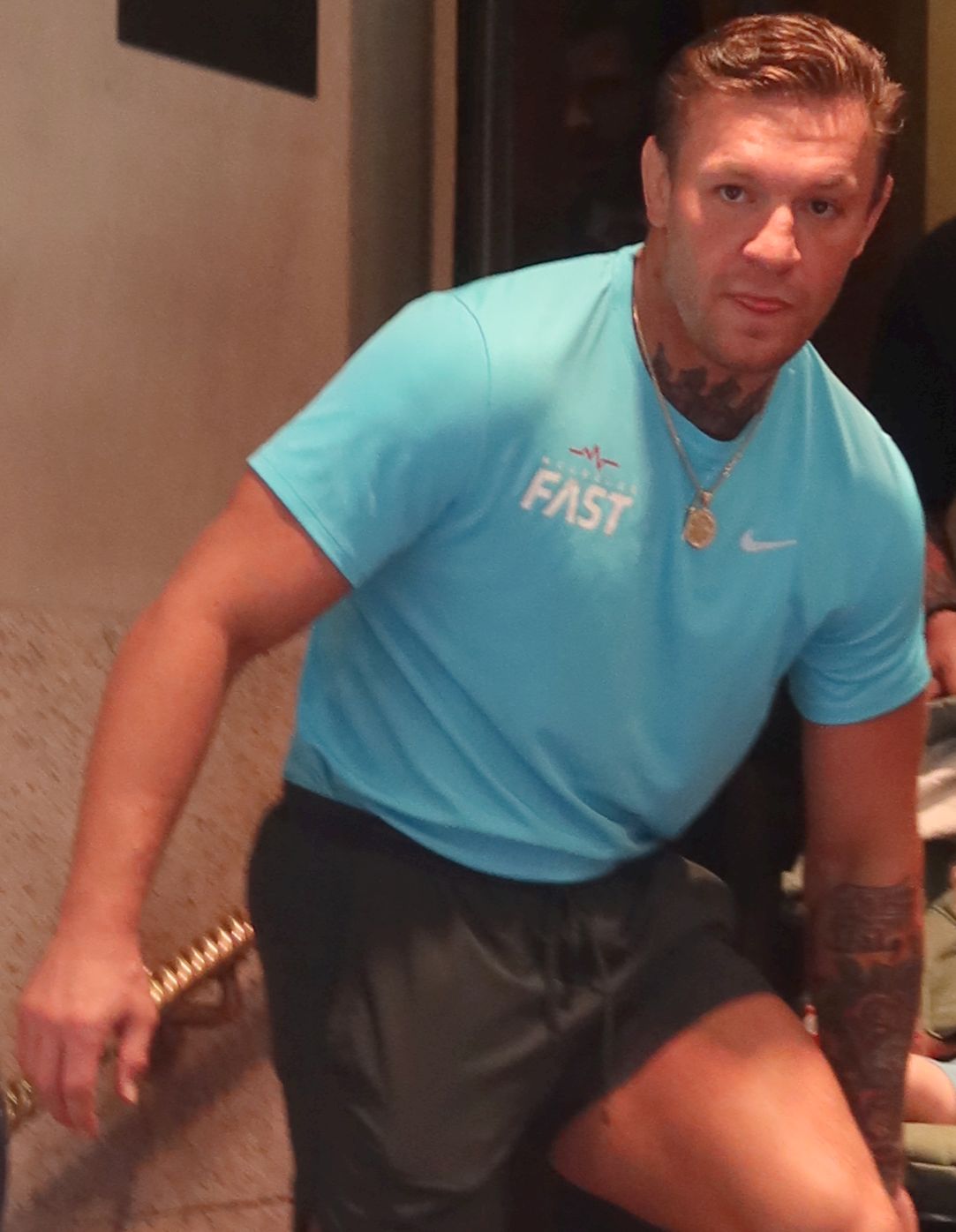 Conor McGregor debuts a clean-shaven appearance as he celebrates his birthday weekend