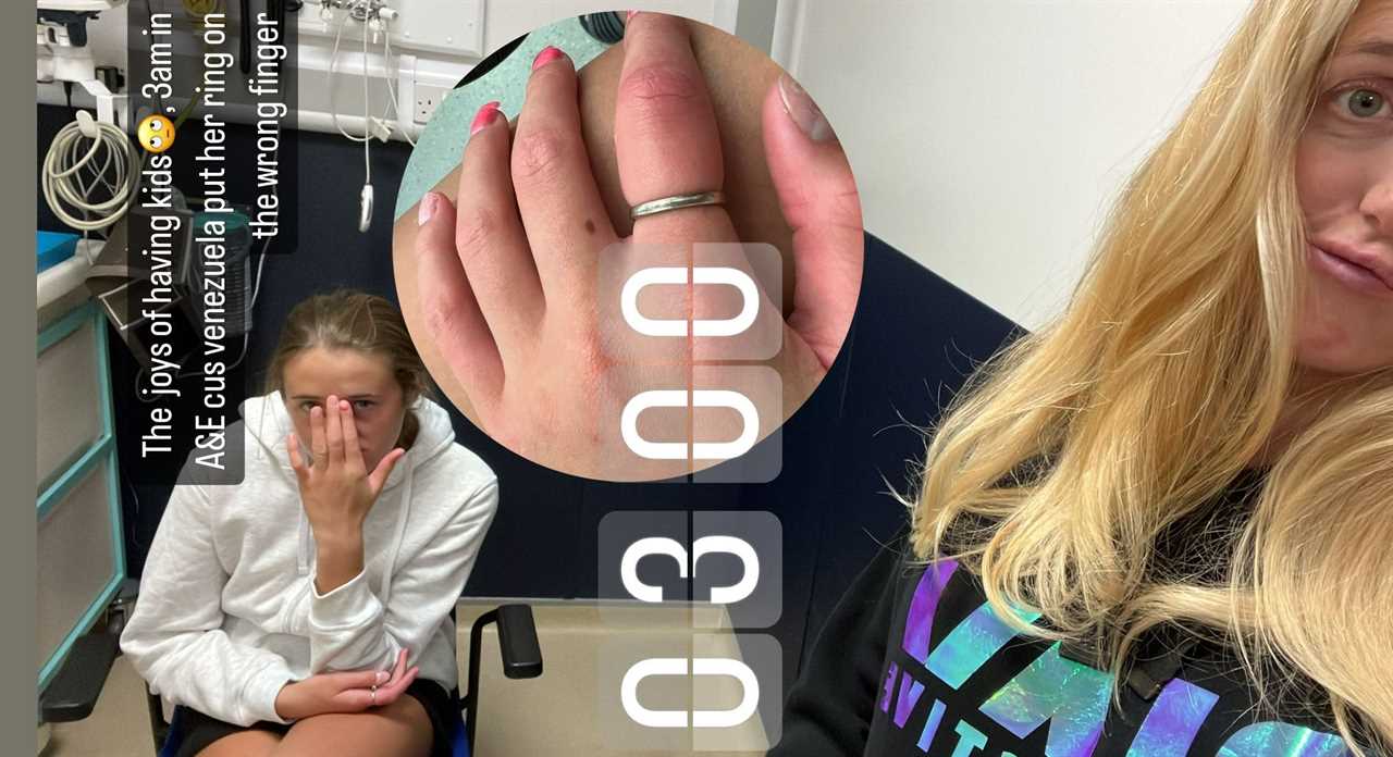 Tyson Fury’s daughter rushed to A&E at 3am in a fear