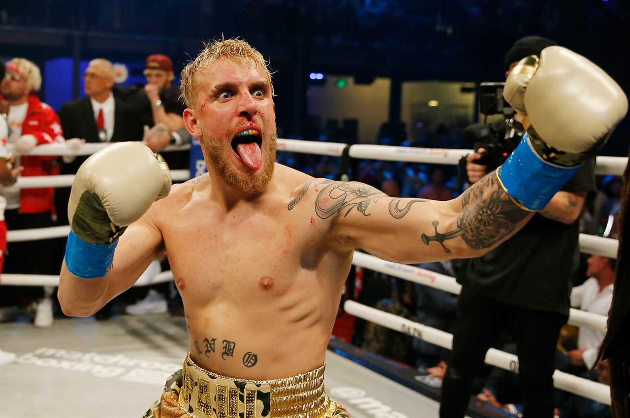 Fans are shocked by Jake Paul's stunning body transformation as he pec dances ahead of Nate Diaz fight