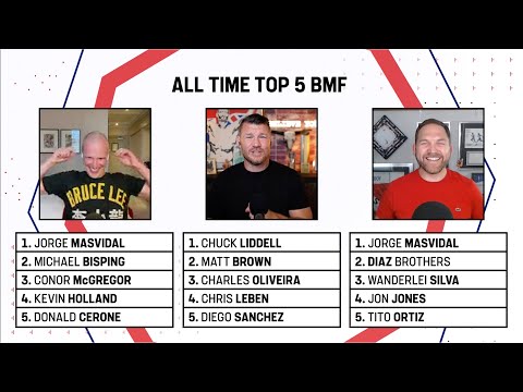 What are the top 5 UFC BMFs of all time? Michael Bisping decides with Adam Catterall and Nick Peete.