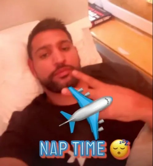 Amir Khan Returns To London After Scandal Of Sexting Causes Split With Wife