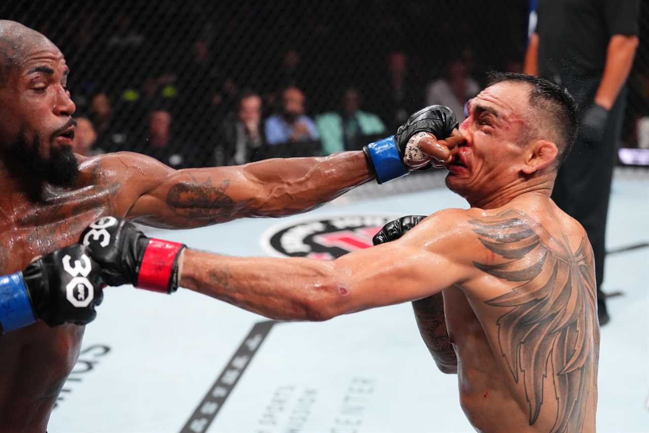 Bloodied Tony Ferguson is on the verge of retirement after a devastating UFC loss