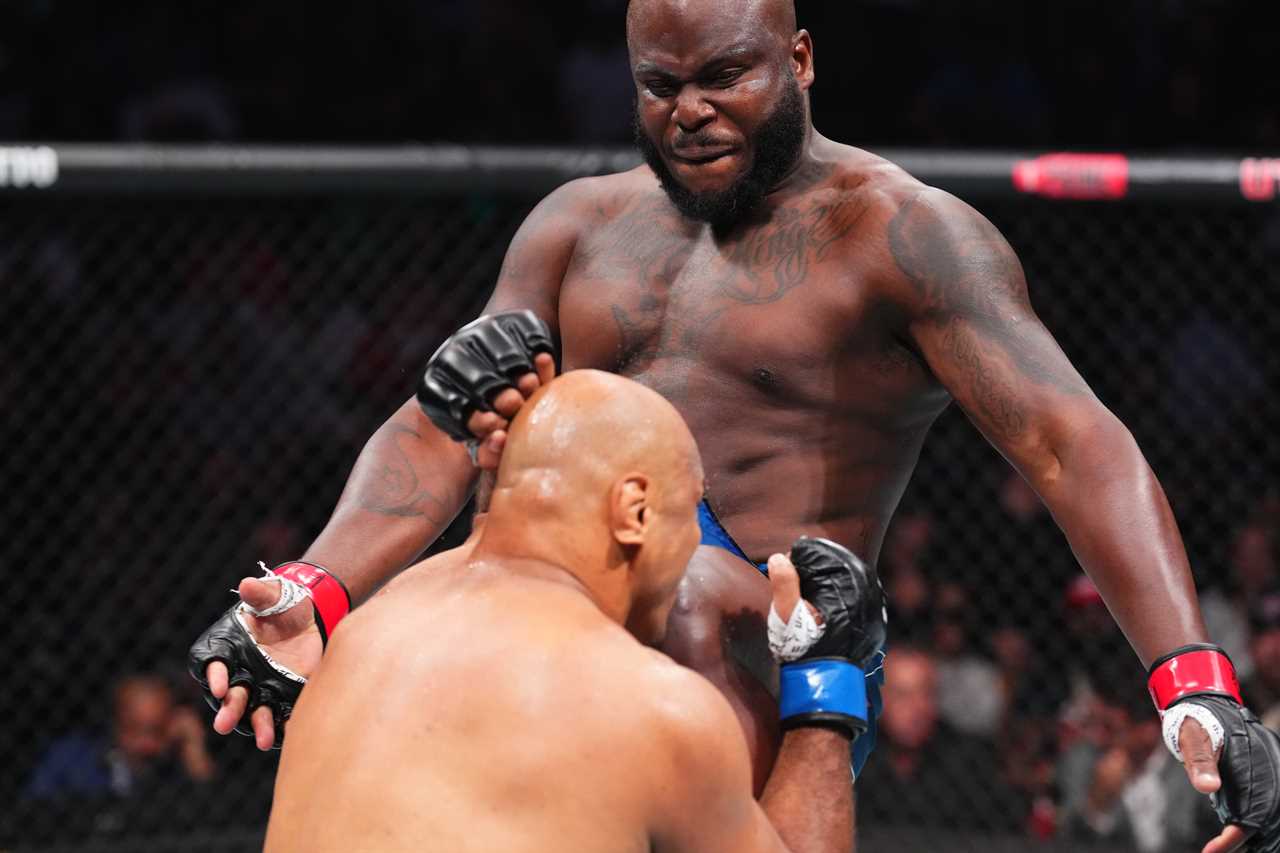 Derrick Lewis leaves UK fans in shock after 30-second KO win at UFC 291.