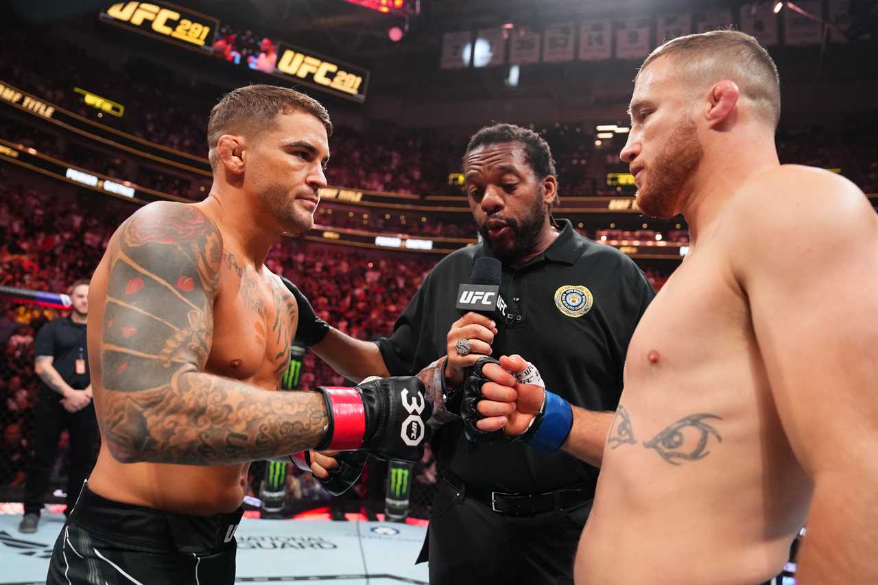 Justin Gaethje wins UFC BMF title with brutal knockout victory