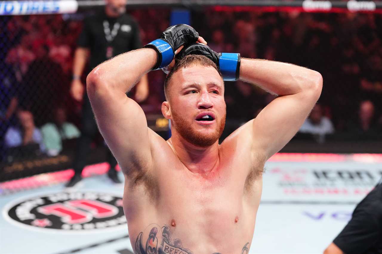 Justin Gaethje wins UFC BMF title with brutal knockout victory