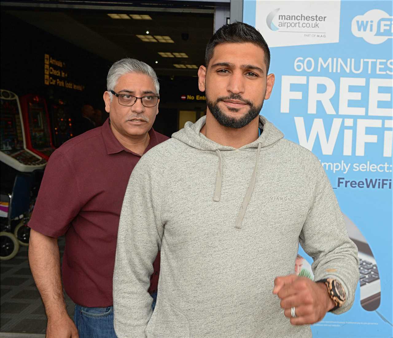 Amir Khan Seen Without Wedding Ring Amid 'Split Marriage' and Sexting Scandal