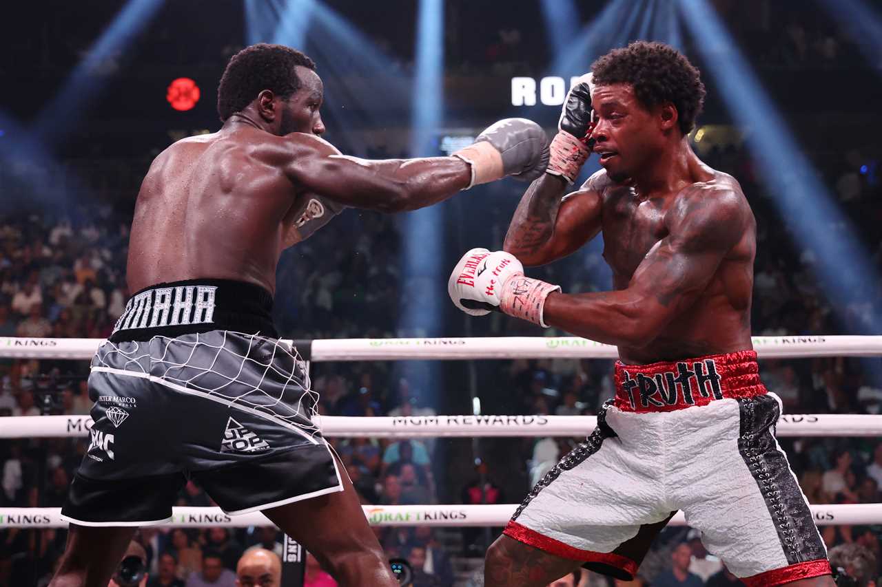 Errol Spence Jr. announces date for Terence Crawford's rematch following bloody one-sided beating