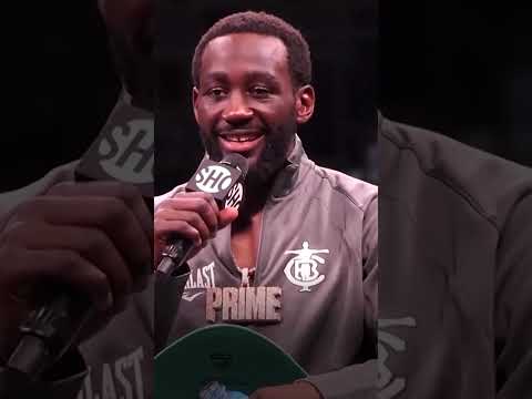 Terence Crawford on his organisation of Eminem walking him to the ring
