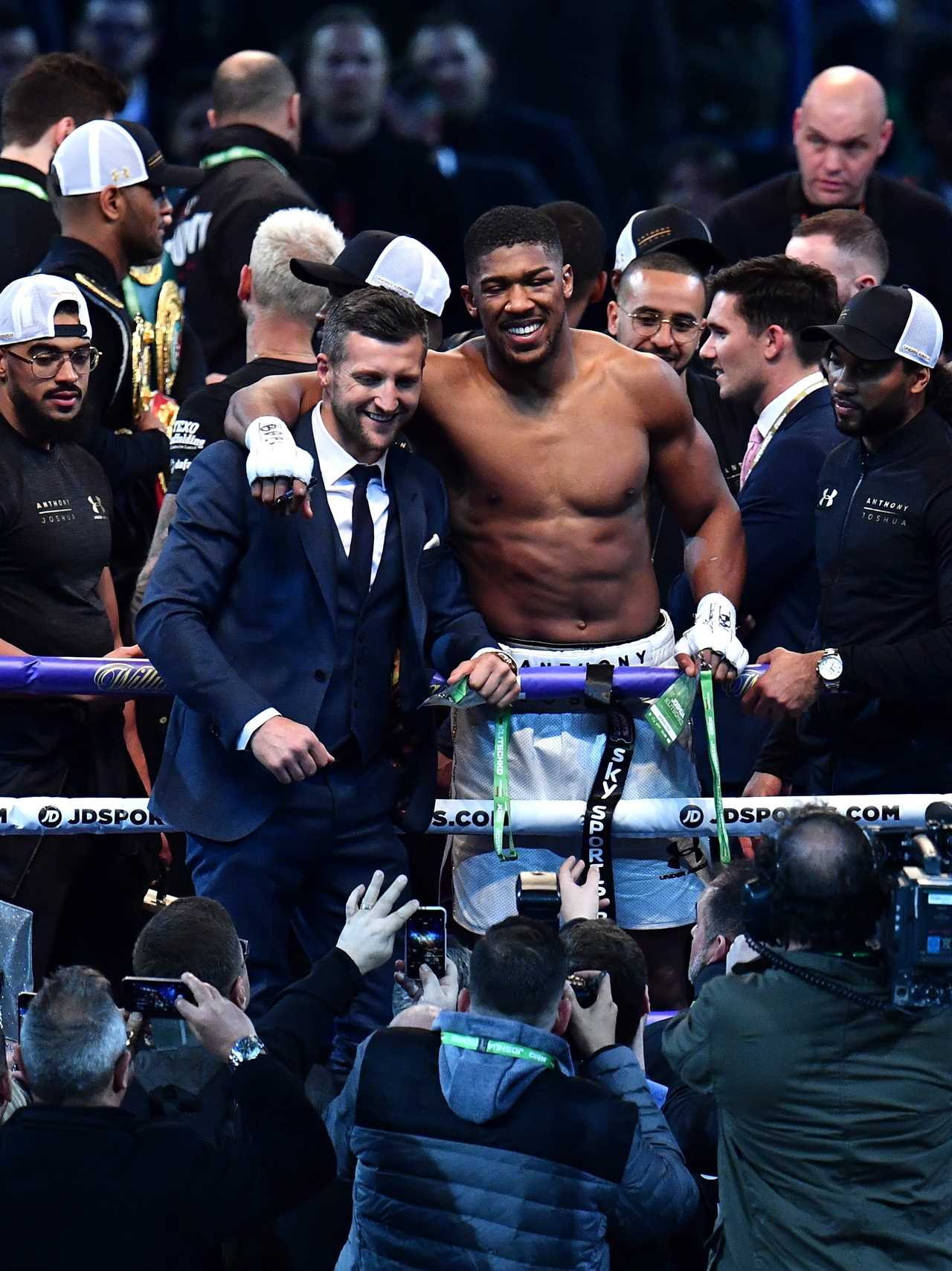 I used to have a breakfast with Anthony Joshua. I was surprised at what he had ordered