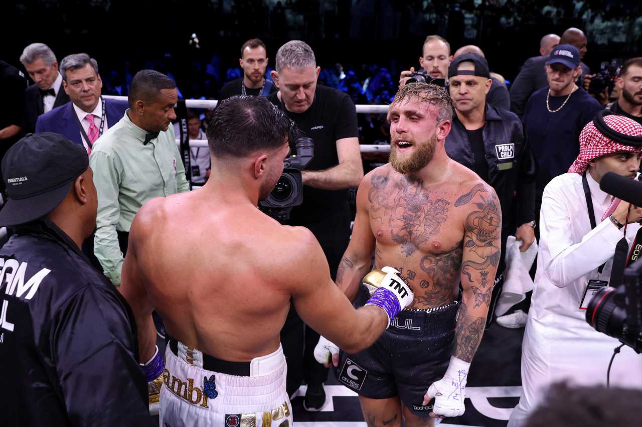 Jake Paul thanks Tommy Fury for his first loss: It reset me on the right path