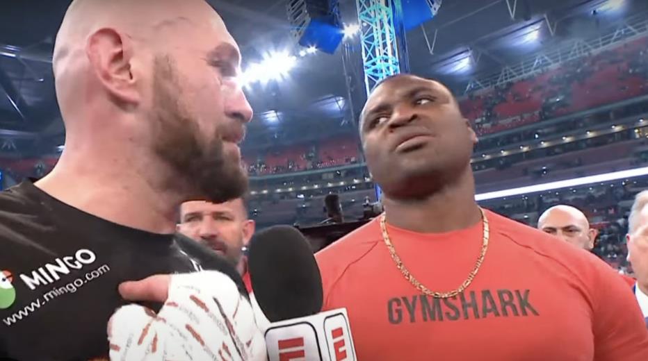 Anthony Joshua speaks out on Tyson Fury and Francis Ngannou, criticizing the Brit for avoiding Usyk.