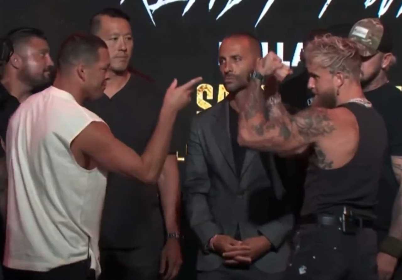 Nate Diaz’s team member sends lawyers after mass brawl at Jake Paul Press Conference