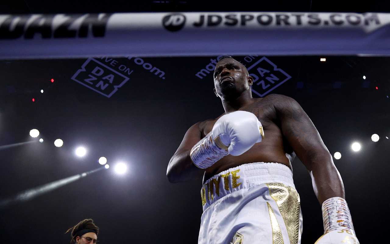 Dillian Whyte reacts to the failed drug test and cancellation of Anthony Joshua's fight