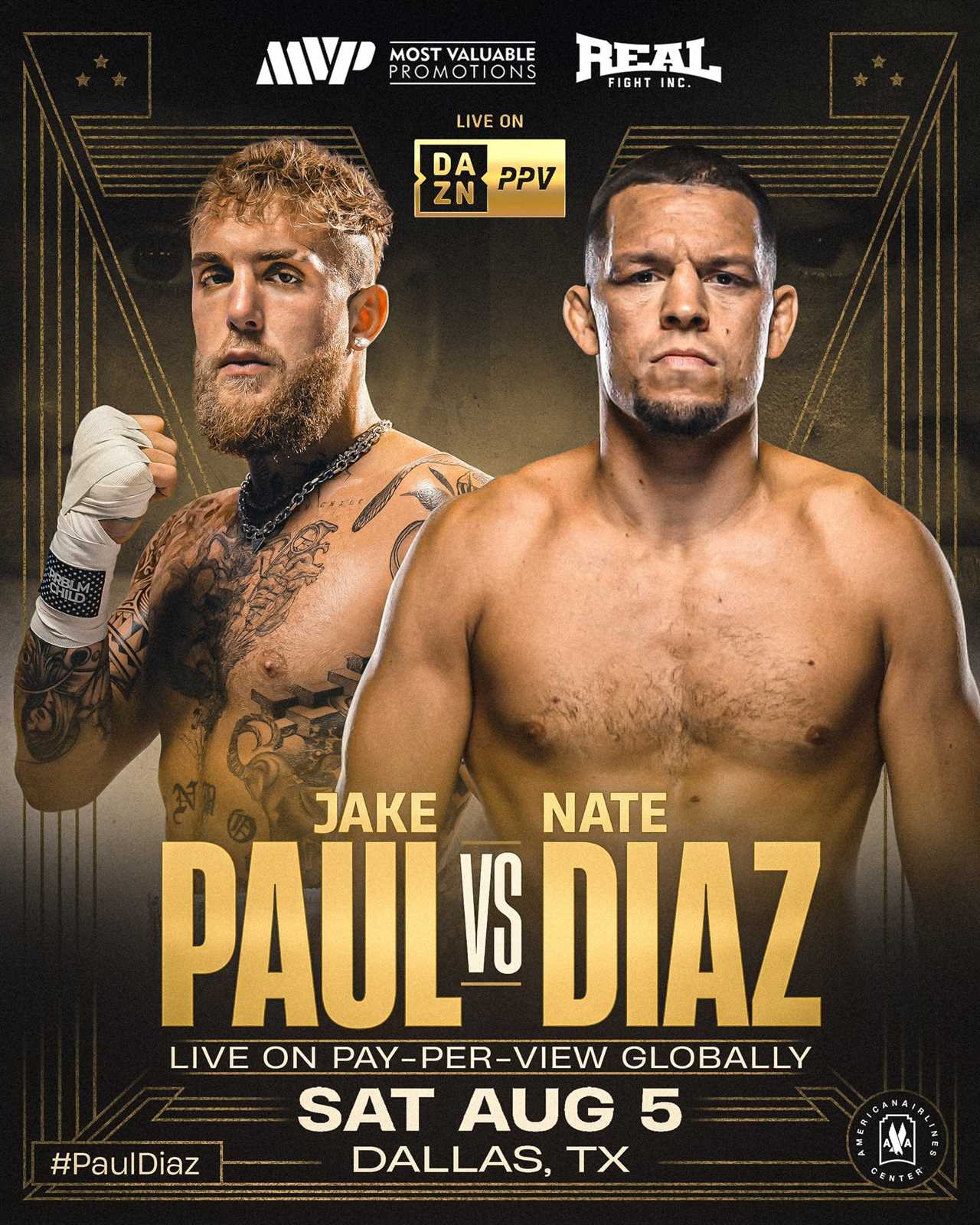 Jake Paul vs Nate Diaz - Start time, TV channel and live stream as Problem Child meets UFC icon