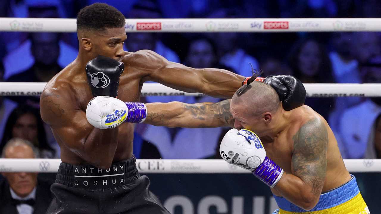 Anthony Joshua's purse for Franklin revealed as he suffers massive pay cuts following Usyk defeat