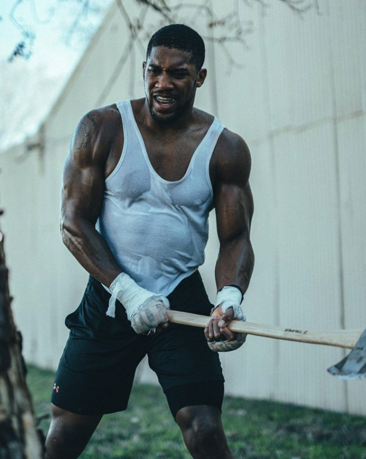 Anthony Joshua's new training camp, the biggest change in his career. Franklin has a new coach.