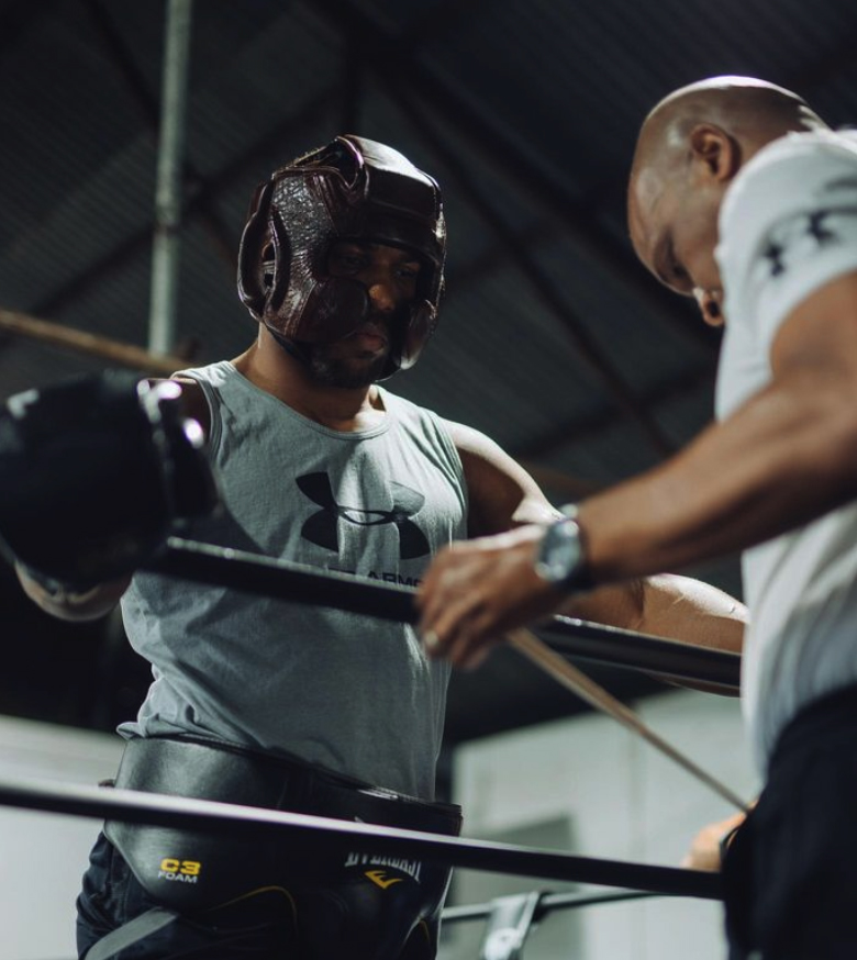 Anthony Joshua's new training camp, the biggest change in his career. Franklin has a new coach.