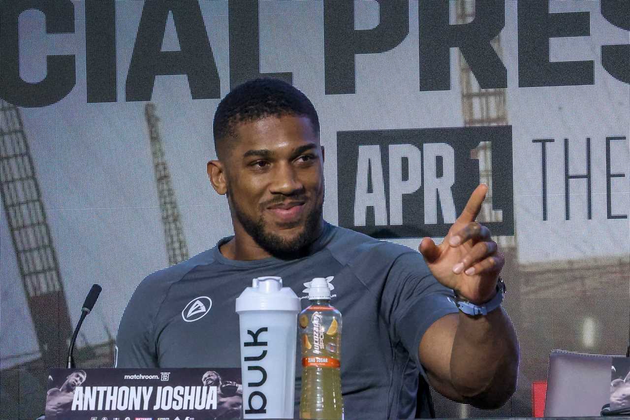 Anthony Joshua's new training camp, the biggest change in his career. Franklin has a new coach.